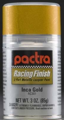 Pactra RC Inca Gold Spray Paint 3oz PACRC301