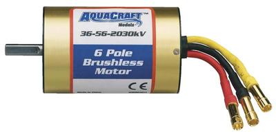 AquaCraft Brushless 6 Pole Marine Motor 36-56-2030 AQUG7001