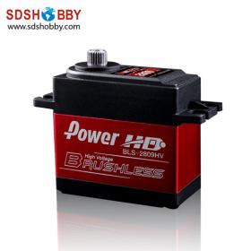 Power HD 28kg 7.4V Brushless Digital Servo BLS-2809HV with Metal Gears and Double Bearings