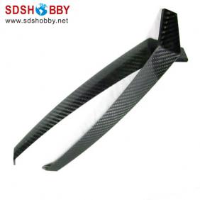 One Pair F3A Carbon Fiber Landing Gear with 3K Treatment for 160 Grade Nitro Airplanes