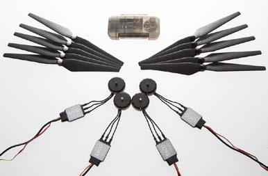 DJI E600 TUNED PROPULSION SYSTEM FOR HEXACOPTERS