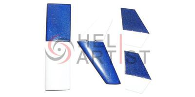 HeliArtist Wolf 450 Fins Set (Blue)