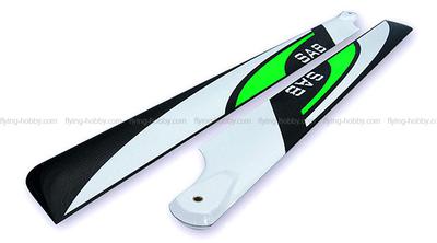 SAB 690mm Hard-3D FBL Carbon Blade (Green Goblin700)