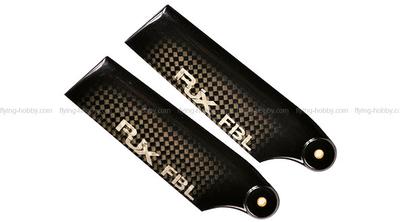 RJX 105mm High Quality Carbon CF Tail Blades