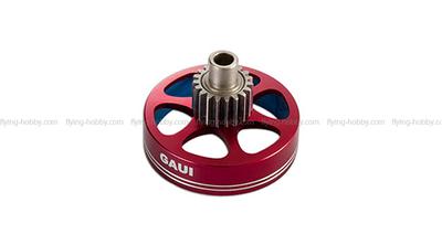 NX4 19T Clutch bell cover upgrade (Red anodized)