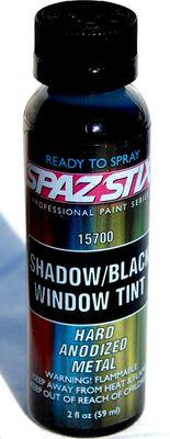 Spaz Stix Black Window Tint / Shadow Tint Airbrush Paint 2oz. SZX15700
