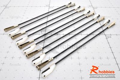 M2XÎ¦1.8X150mm Metal Servo Push Rod (10pcs)