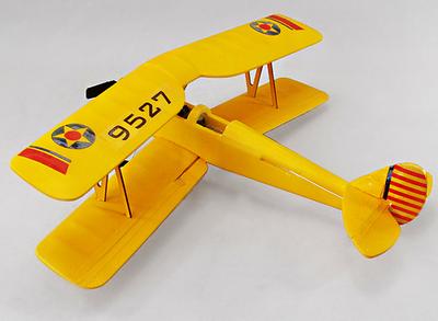 Micro Tiger Moth 480mm Includes Motor/ESC and 3 Servos (PNF)