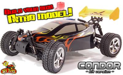 Condor Self Build Nitro RC Buggy Kit