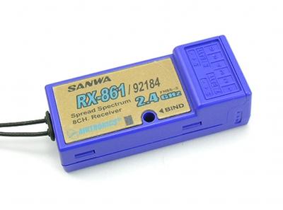 Sanwa RX-861 2.4G 8-Channel Receiver FHSS-3