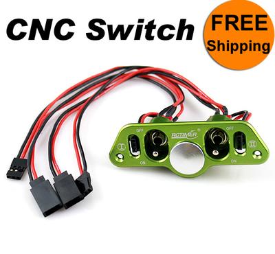 CNC Switch (2 Switches/1 Fuel Dot) - Green