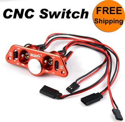 CNC Switch (2 Switches/1 Fuel Dot) - Orange