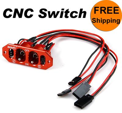 CNC Switch (2 Switches/2 Charge Jacks) - Orange