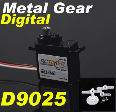 Rctimer D9025MG Digital Metal Gear Servo 2.5kg / 13g / 0.09sec