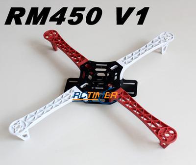 SM450 V1 Red/White Airframe