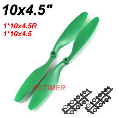 12 Pairs Green 10x4.5" EPP1045 Counter Rotating Propellers