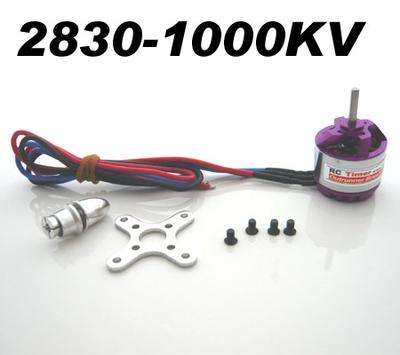 2830-11 1000KV With 40cm Cable Outrunner Brushless Motor Free Mounts