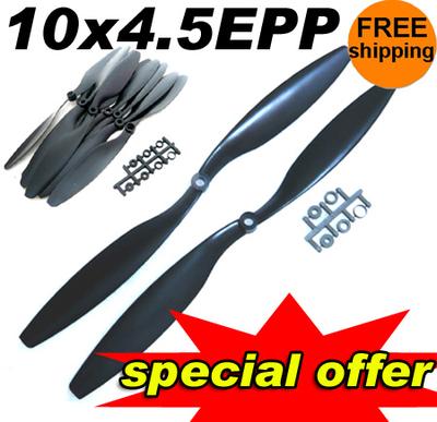 12 Pairs 10x4.5" EPP1045 Counter Rotating Propellers