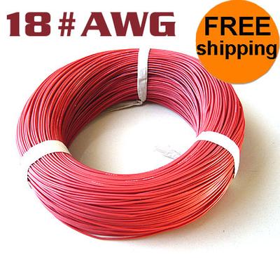 20 Meter #18AWG Silicon Wire Red