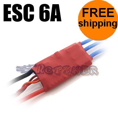 RCT ECS 6A Brushless Motor Speed Controller
