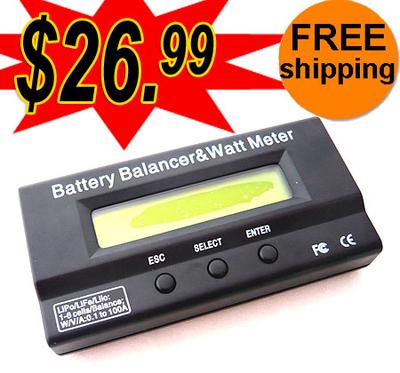 Battery Balancer & Watt Meter
