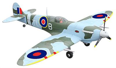 Spitfire 4Ch RC Plane with Retractable Landing Gear 2.4GHz RTF