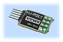 Battery Monitor for 4-Cell (4S) LiPO