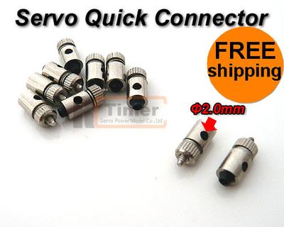 Φ2.0mm Servo Quick Connector SC02 (5 Pairs)