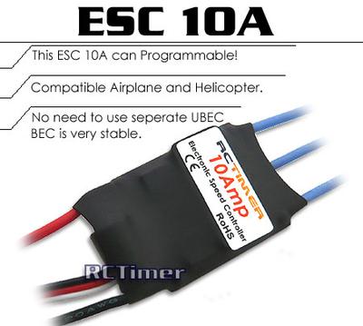 RCTimer ESC 10A Brushless Motor Speed Controller
