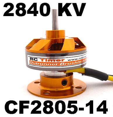 CF2805-14 2840KV Outrunner Brushless Motor