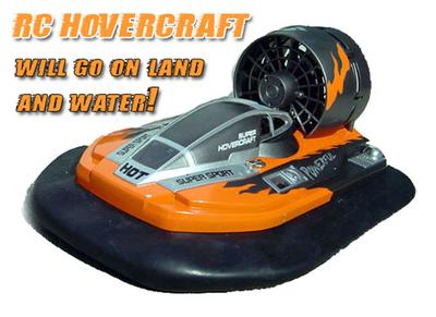 Radio Controlled RC Hovercraft - Electric