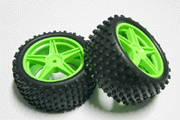 Tire & Wheel Rim(R) for SPEED 1/10 Buggy