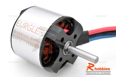 Eurgle RC Plane 1150kv (rpm/v) D3517 BL Brushless Outrunner Motor