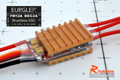Eurgle 12A Brushless Motor ESC / 2A BEC Electronic Speed Controller