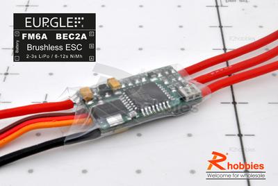 Eurgle 6A Brushless Motor ESC / 1A BEC Electronic Speed Controller
