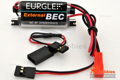 Eurgle 5.2-6.0v 5A External Switchable U-BEC