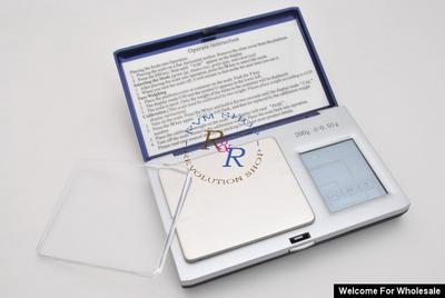 Touch Screen LCD Pocket Precision Scale (Max. 200g x 0.01g)
