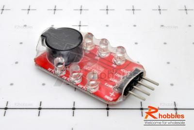 RC 2-3s Lipo Battery Low Voltage Buzzer