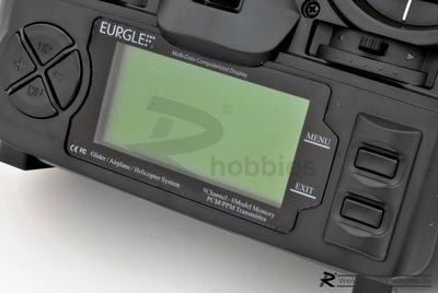 Eurgle 2.4Ghz 9 Channel Digital Programmable LCD Radio Gear (3rd Generation)
