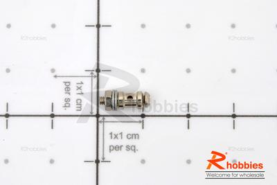 Aluminum Push Rod Snap Connector Î¦1.1mm (10pcs/set)
