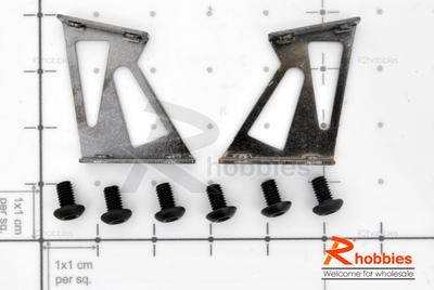 RC Car Aluminum Rear Spoiler Stand / Arm 25mm (2pcs)