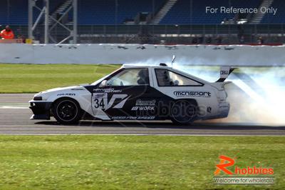 1/10 Toyota AE86 Darren McNamara and Team Need for Speed to Race Drift RC Car Body Self Adhesive