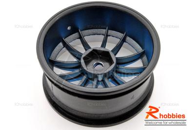 1/10 RC Car 12 Spoke Metallic Plate Wheel Sports 26mm 4pcs