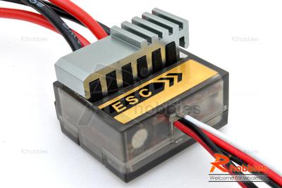 1/10 RC Car 300A HV Brushed Motor ESC Electronic Speed Controller / 2A BEC
