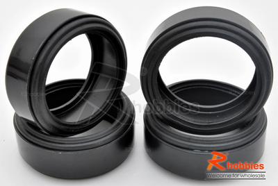 1/10 RC Car Rubber DRIFT Tyres / Tires (4pcs)