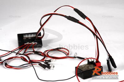 Ultra Bright LED Indicator Signal Light System for RC Car