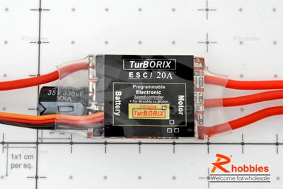 Turborix Advance 20A Brushless Motor ESC Electronic Speed Controller