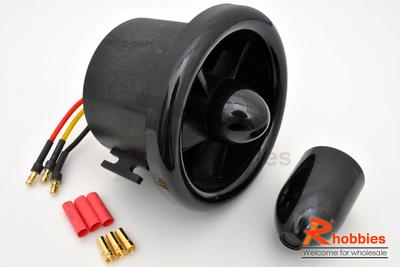 Turborix 70mm EDF Electric Ducted Fan with 3500rpm/v Brushless Motor