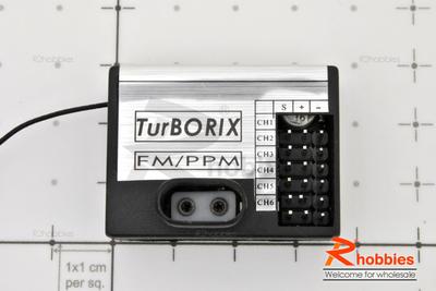 Turborix Futaba Type 6Ch FM RC Receiver