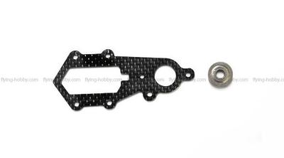 LG Carbon frame with Bearing for tailrotor case for Dim 25.0mm